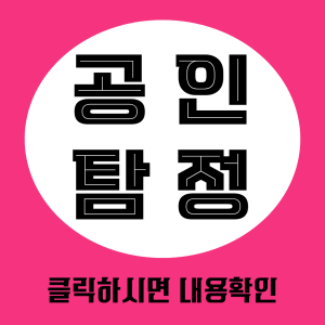 공인탐정