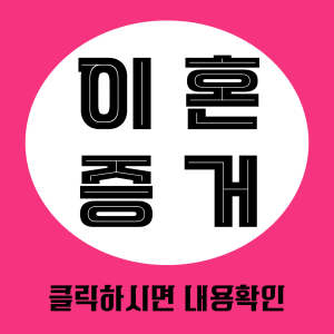 이혼증거