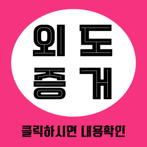 외도증거